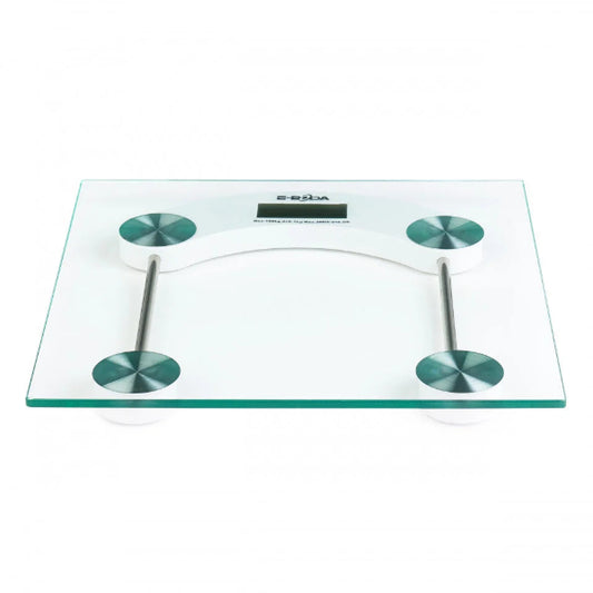 Electronic, Cântar E-Boda, CEP 1020, pentru Persoane, Transparent - FIDELORIS