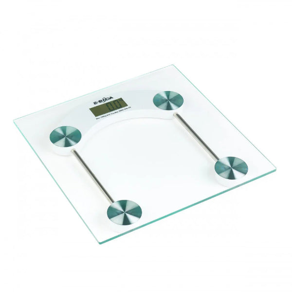 Electronic, Cântar E-Boda, CEP 1020, pentru Persoane, Transparent - FIDELORIS