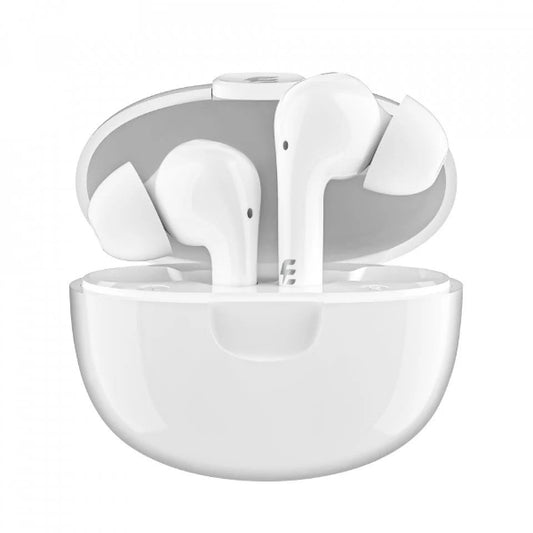 Căști E-Boda, True Wireless, ENC Crystal Clear Sound, Albe/Negre - FIDELORIS