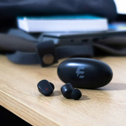 Căști E-Boda, True Wireless, Thunder Sound, Negre - FIDELORIS