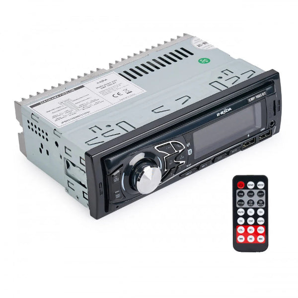 MP3 player auto E-Boda, CMP1005 BT, cu Bluetooth, radio FM, USB, Card SD, Negru - FIDELORIS