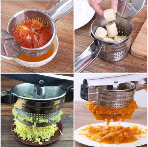 Presă din Inox pentru Cartofi și Legume