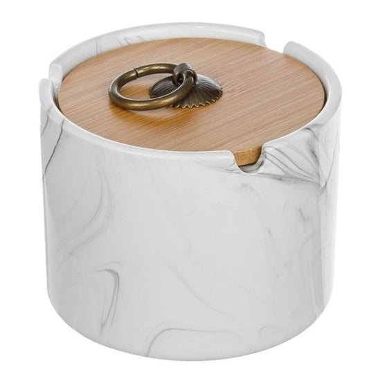 Scrumieră Ceramică cu Model Marmură