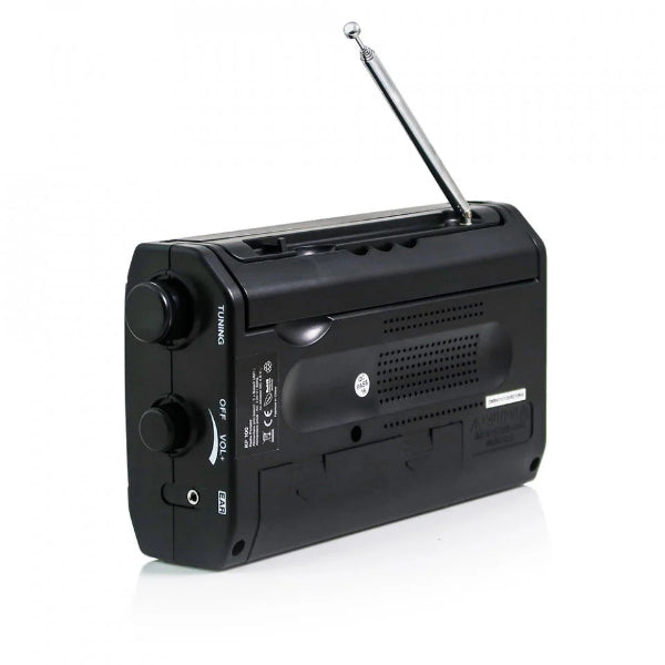 Radio Portabil E-Boda, RP100, Negru - FIDELORIS