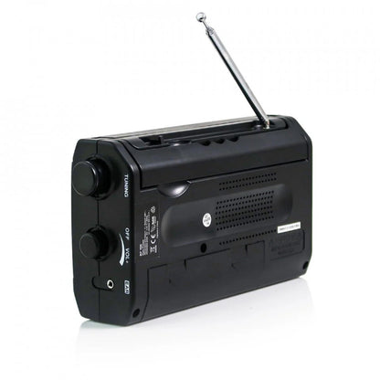 Radio Portabil E-Boda, RP100, Negru - FIDELORIS