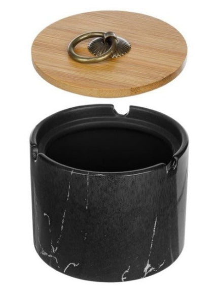 Scrumieră Ceramică cu Model Marmură