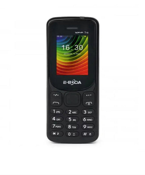 Telefon Mobil E-Boda, T118, Negru/Albastru - FIDELORIS