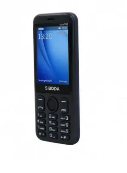 Telefon Mobil E-Boda, T328, Negru/Argintiu - FIDELORIS